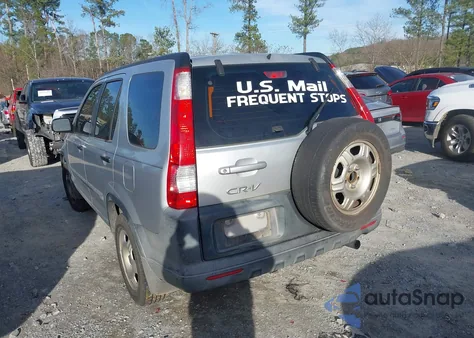 2005 Honda Cr-V Lx из США, поврежденный, VIN SHSRD68505U304459